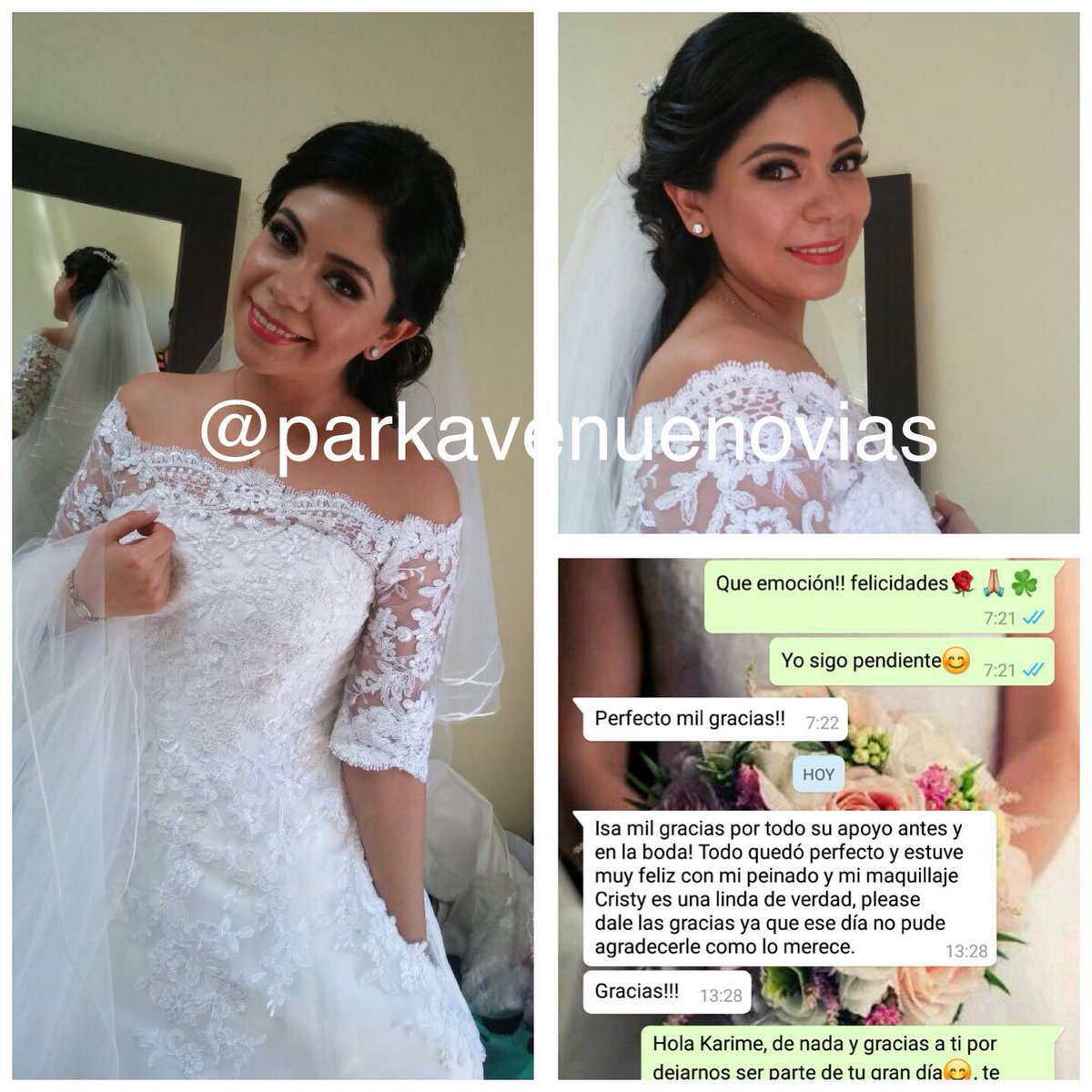 BYPARKAVENUE's tweet photo. ¡¡¡ Gracias Tus Recomendaciones !!!
 #novias #novia #bodacuerna #welovebrides Park Avenue Novias #boda https://t.co/G1dBIkbHUO https://t.co/EJfuJRX2cr