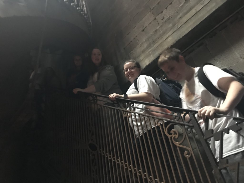ExploreSMMS's tweet photo. Currently gridlocked waiting for 10 story slide https://t.co/Shr0u3pJNX