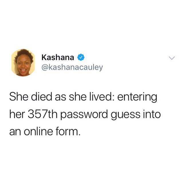 MainelySEO's tweet photo. #TheStruggleIsReal π€·
.
photo by @talkthirtytome //
#passwordprobs #facebook #mainelyseo #socialmediamarketing #smm #ads #marketing #digitalmarketing #socialmedia #maine #portlandmaine #personaldata #facebookprobs #content #contentmarketing https://t.co/zgYGswl3gZ