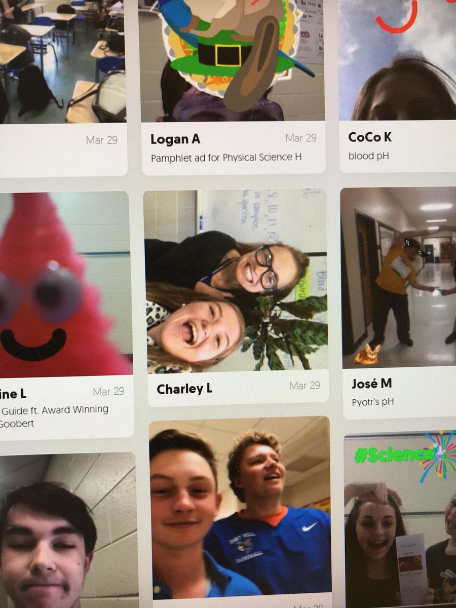 MrsOxenfeld's tweet image. Tried out @Flipgrid today for our commercials for the pamphlet part of our Blood pH project...loving all of the jokes, creativity, and laughter! 🤣🙌🏻🤣 #studentsrock #sciencerules #FM21STEAM @Mrs_LaFave