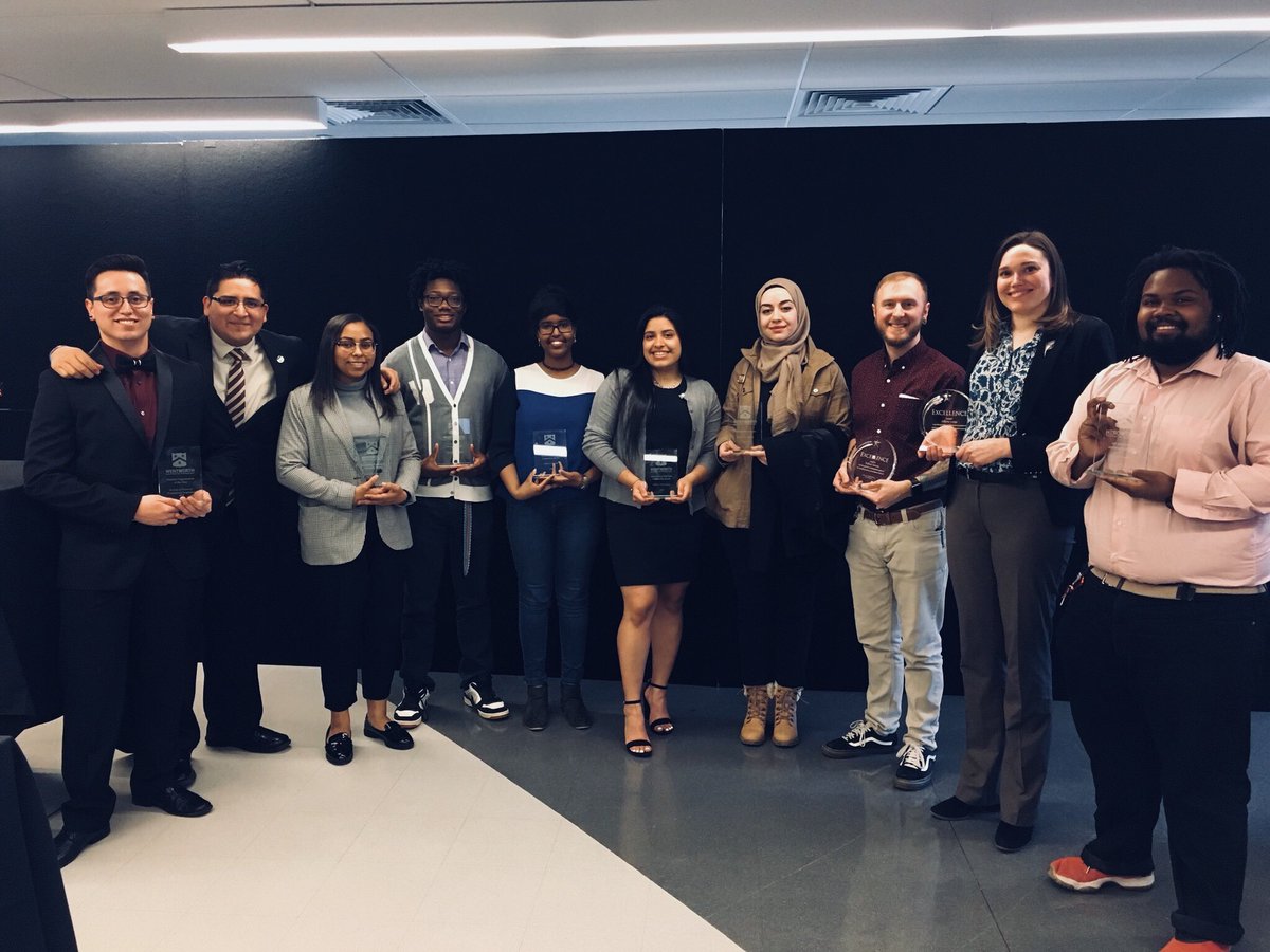 AlexCabal82's tweet photo. Tonight we celebrated the amazing work that our students have done over the last year to elevate conversations about inclusivity at Wentworth. We also recognized folks for their contributions to our community. I’m extremely proud to call Wentworth my home 💛 https://t.co/9r1kGyrVdq