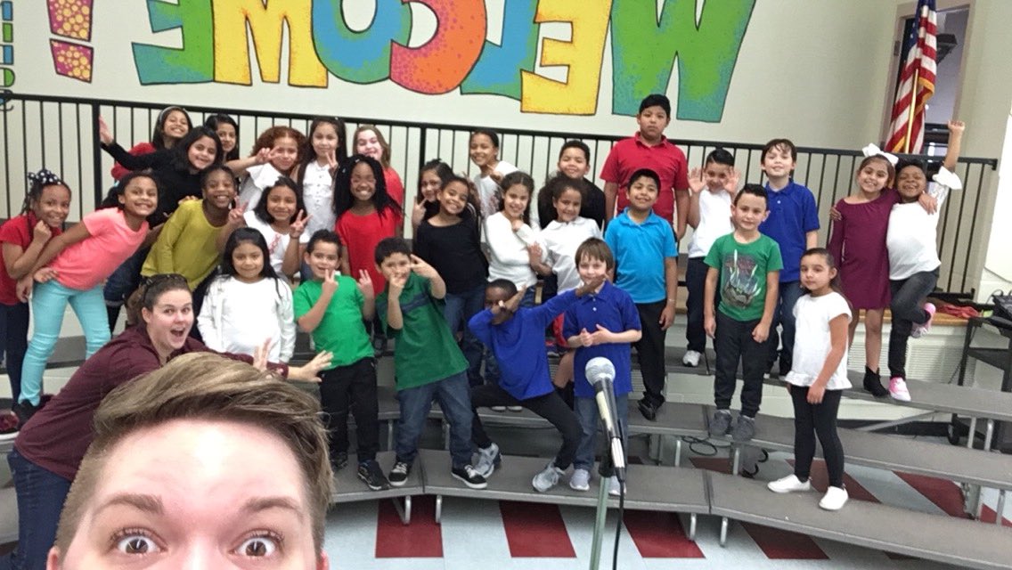 troublesumtenor's tweet image. So lucky to share the talents of these amazing students with Mrs K. and the rest of our @RoadrunnerAdven family! #weRUNasONE #ccpsperform