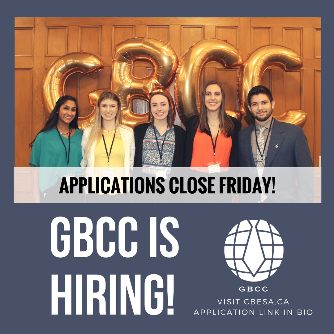 LSC_Guelph's tweet photo. GBCC is hiring for next year! Make sure you get your applications in by tomorow for this incredible team. https://t.co/mIfGZhlLZg