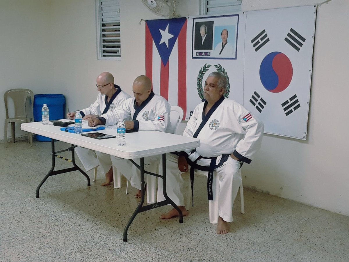 PuertoRicoMDK's tweet image. The Technical Advisory Committee (TAC) of the Puerto Rico Soo Bahk Do Moo Duk Kwan