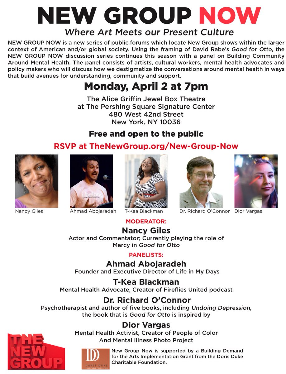 lifeinmydays's tweet photo. Wanna hear an incredible conversation about Building Community Around Mental Health? Join our Executive Director @TokenMuslimMan and these incredible panelists this Monday in #NYC. The incredible @nancygilesnyc will be moderating the conversation.
#LIMD #StartingConversations https://t.co/jECaGKeh5D