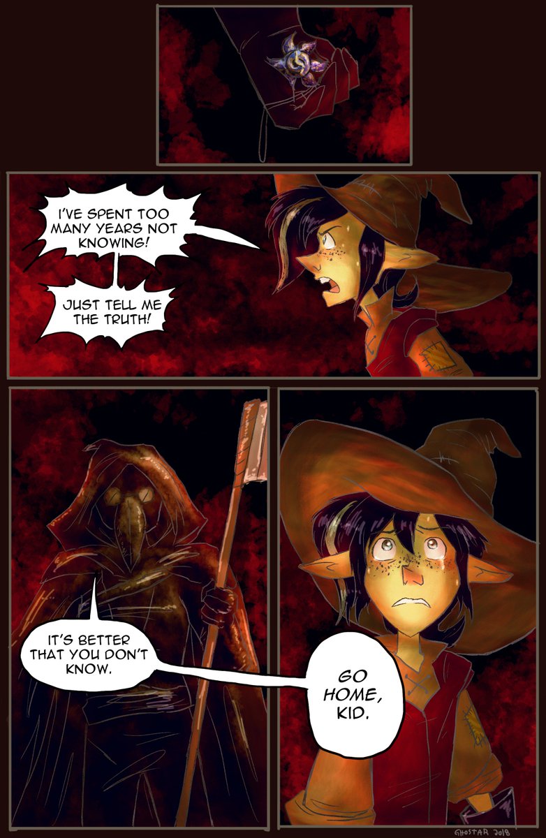 ghostxstar's tweet photo. I'm still so shook about last night's session. my poor sorcerer's got so much to process! 😭 #DungeonsAndDragons #TangledTheSeries #Vortimer #comic #WIP #dnd https://t.co/JVgeUPFug6