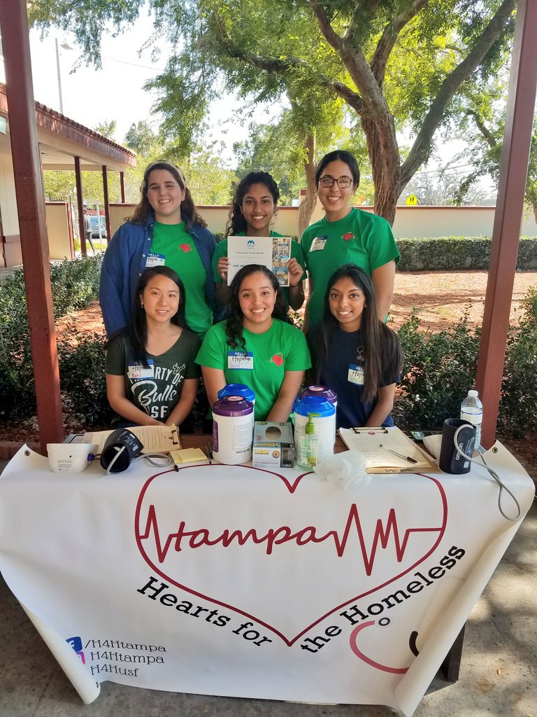 MetroMaria1972's tweet photo. Congratulations to our March Volunteers of the Month @H4HUSF! They have been providing blood pressure checks on @MetroMinistries clients and residents since October of last year. Thank you for your continued service with us! #BeHope 💙☤ https://t.co/2a2aNwjvnx