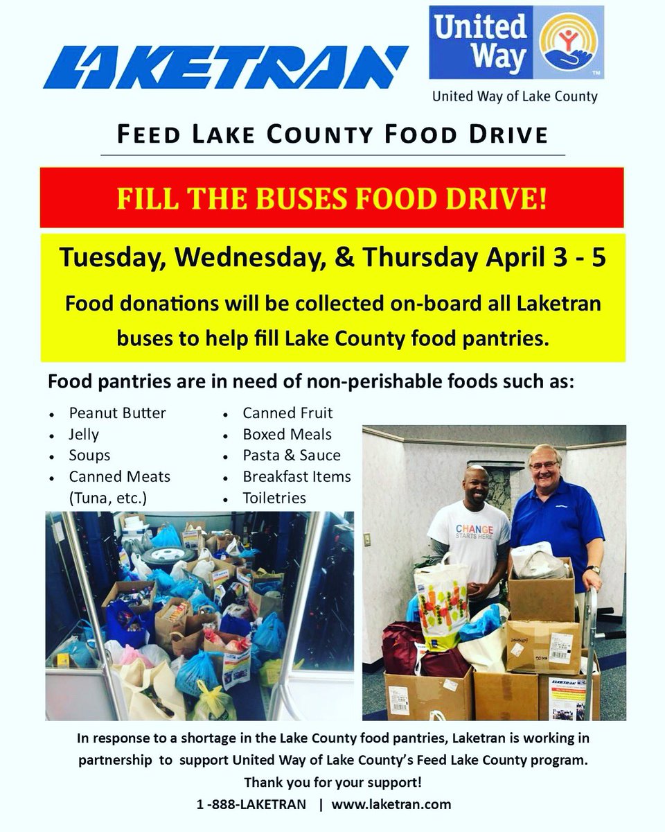 Laketran On Twitter Attention Riders As Part Of Uwlc Feed Lake