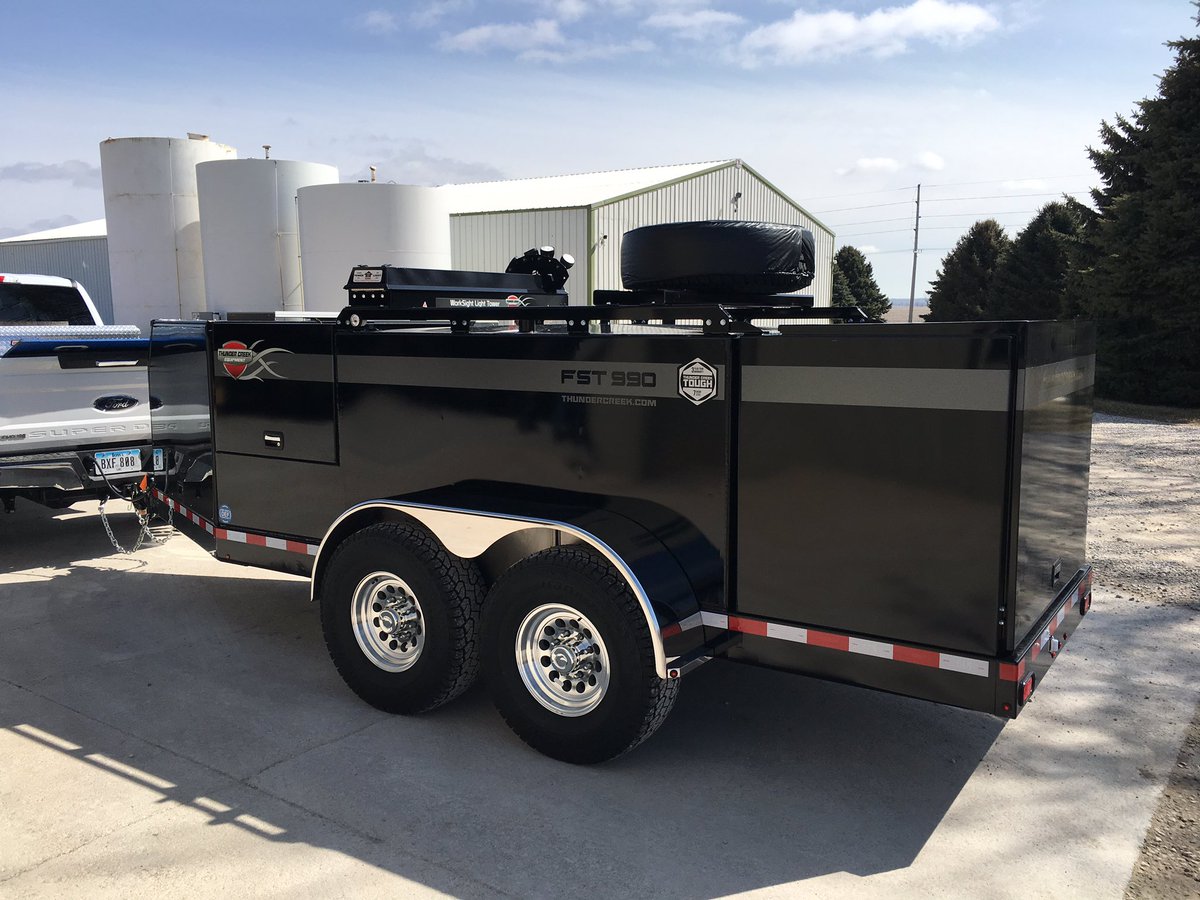 Highly recommend one of these Thundercreek trailers, really well balanced, pulls smooth. A lot of nice options as well.