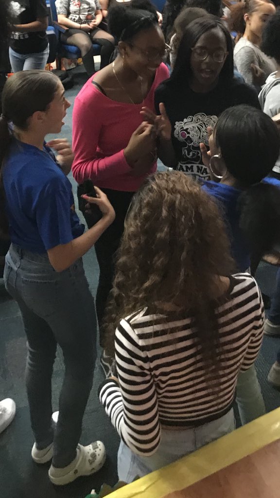 mrsknlane's tweet photo. Thank you @tampajhs for inviting us to the Naturally Aware Proud &amp; Strong #NAPSCLUB Conference. The ladies of @HHSBigRed had a wonderful time! #GirlPower https://t.co/T33Pywlspe