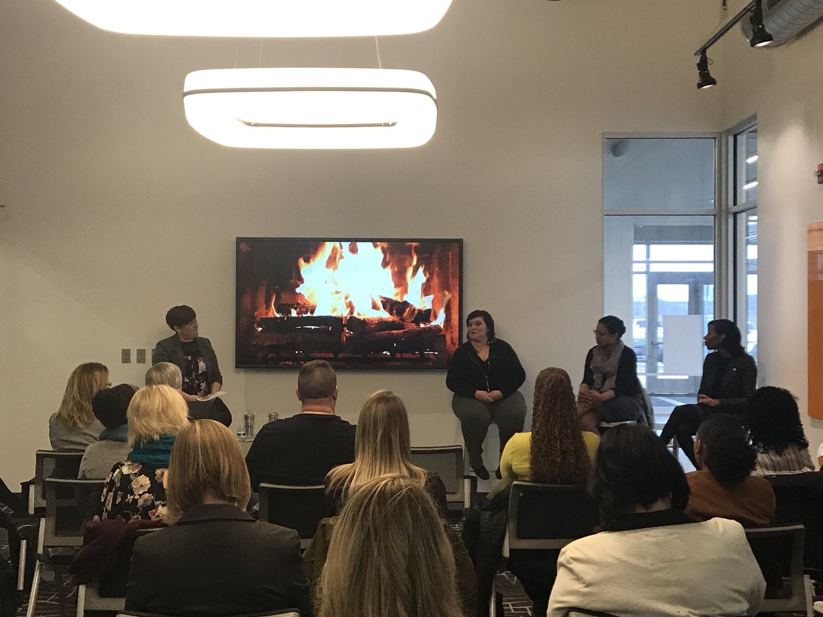 And we’re off!!! #womenentrepreneurs #WomensHistoryMonth #headquarters #RISE #southbend