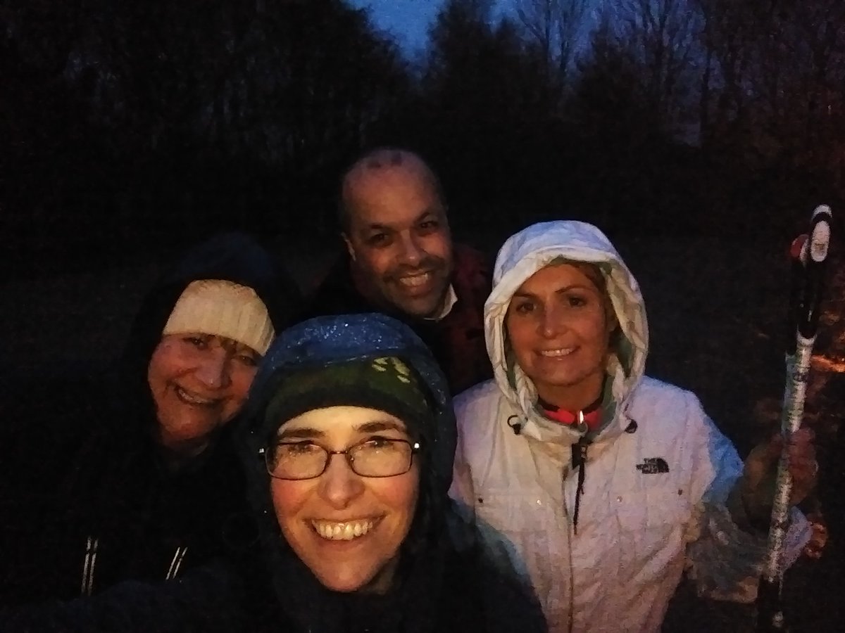 Nordic_NeWTs's tweet photo. Congratulations to Sue and Jason on braving, and surviving, the cold and rain tonight for their graduation #NordicWalk around #Stalybridge
Welcome to the group!
@active_tameside #activeside @StalybridgeRT @TamesideRT https://t.co/wthq3LNLyU