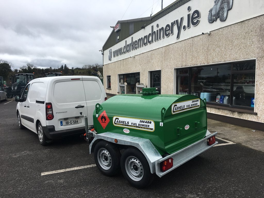 Special offer for March/April, Cashel Fuel Bowser €4000 INC Vat Collected or €4250 Delivered.