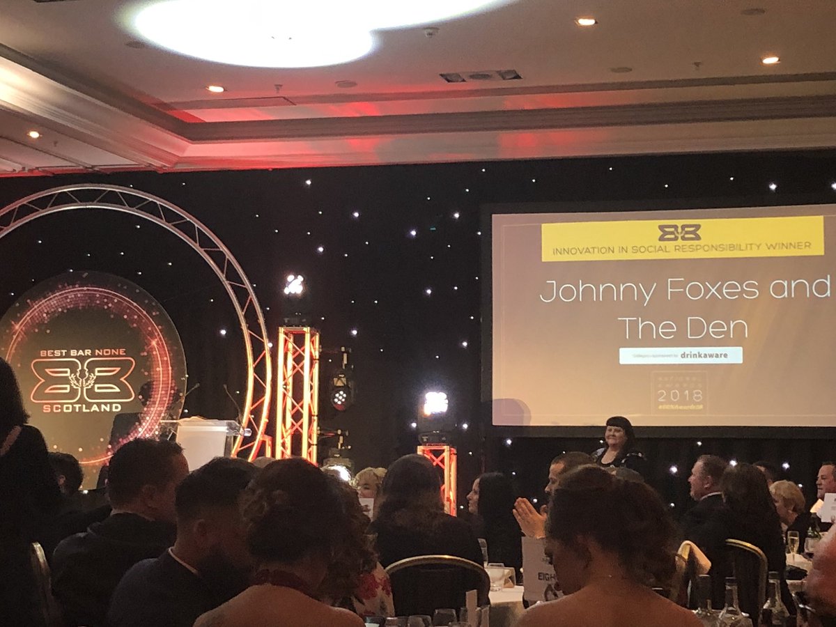ScottMurrayInv's tweet image. Congratulations to @Johnnyfoxes26 on picking up the social responsibility gong at the #BBNAwards18