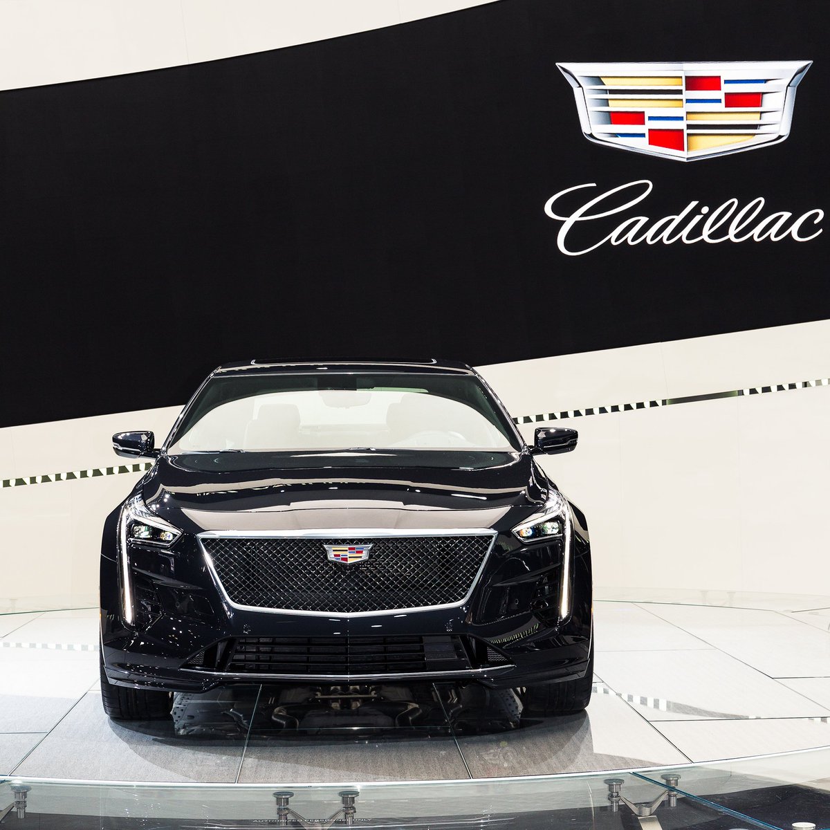 An all-new #Cadillac exclusive 4.2L Twin-Turbo V8 debuts in the 2019 #CT6 #VSport at #NYIAS