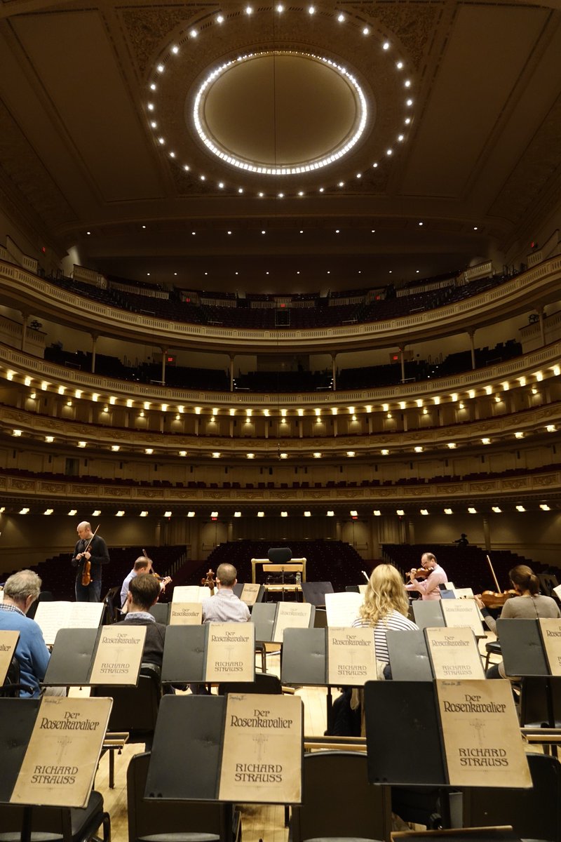 Bringing Strauss to New York City! The countdown is running: rehearsals are over now and we are so excited. See you at <a href="/carnegiehall/">Carnegie Hall</a> #BSOontour #firsttime #rosenkavalier