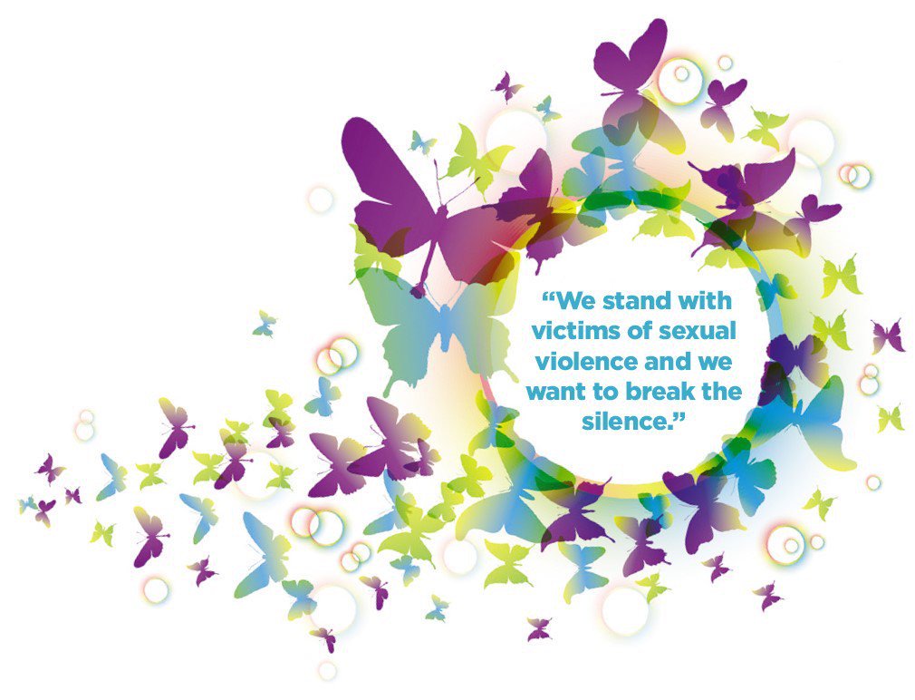 You can help us by donating or by taking our pledge and tagging us to help raise awareness. Just share the image below. We want every victim of sexual violence to know they are not alone. It was not their fault and we are here to help them #breakthesilence