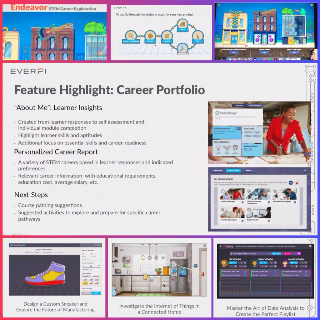 Julie Gautreau on Twitter: "Had our first class Virtual Workshop with @EVERFI  Endeavor STEM Career Exploration and @SN_EVERFI Thank you Swara Narayanan  It was excellent #STEM #STEMCareer https://t.co/nkuwKZ55ZA" / Twitter