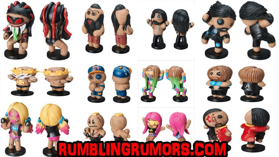 WWE Releases 12 Wrestlemania Voodoo Figurines!

--> wp.me/p7OumM-3tl

#WWE #Wrestlemania34 #Wrestlemania #RomanReigns #FinnBalor #JohnCena #AlexaBliss #AJstyles #SashaBanks #BraunStrowman #SethRollins #TripleH #Naomi #Nakamura #BrockLesnar #WWEToys