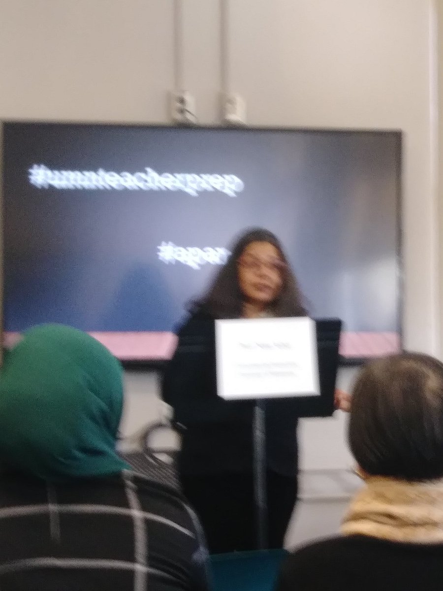 marthabig's tweet photo. Nina Asher in the house!! Engaging colonized and colonizer...anzaldoua hooks..."self regardless of location is never exempt" #umnteacherprep https://t.co/khlwLIQijm