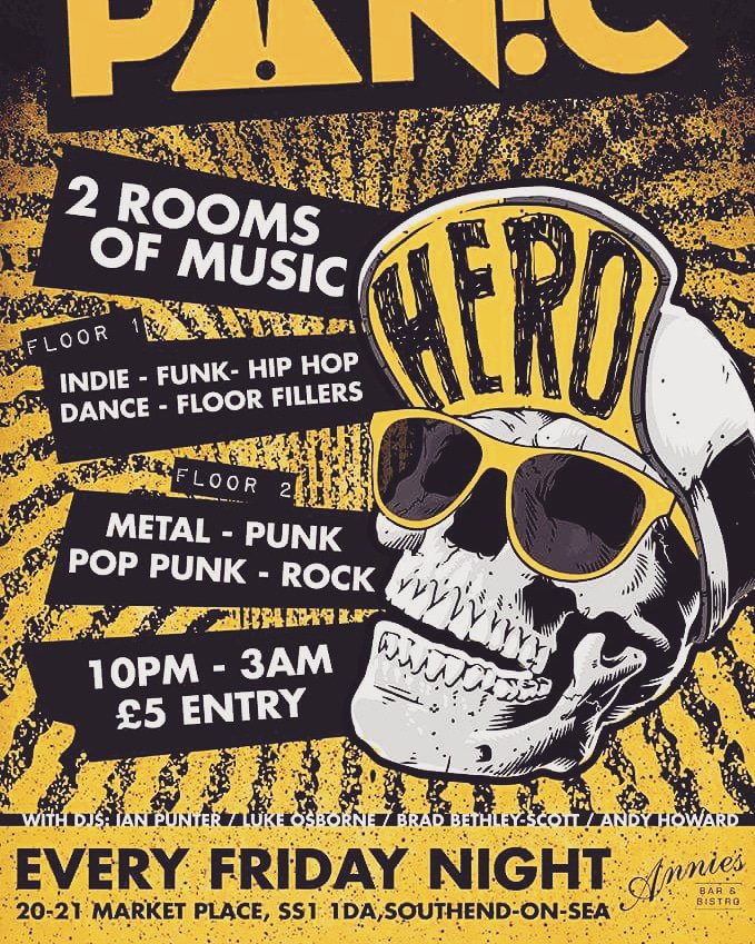 Panic Good Friday special 
#southend #chocolate #freebies 
DJ <a href="/ianpunter_dj/">ian punter</a>