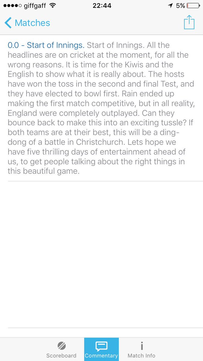 jack_collett95's tweet photo. The @ECB_cricket app couldn't have said it any better IMO #cricket https://t.co/hxobmOdqjs