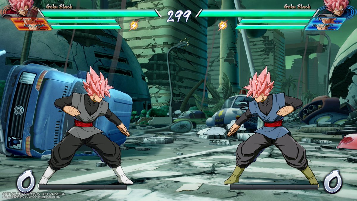 ShADoWxNoBODy's tweet photo. Upon further testing I think I figured out the round start differences. There might be more but this is what I've found.

Round 1/Explosive finishes (supers destroying planet)
Rounds where you clash elbows with the opponent
Rounds where you stage transition (no clash)

#DBFZ https://t.co/mtUmJzbYdx