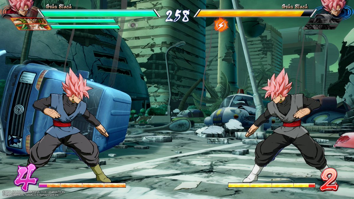 ShADoWxNoBODy's tweet photo. Upon further testing I think I figured out the round start differences. There might be more but this is what I've found.

Round 1/Explosive finishes (supers destroying planet)
Rounds where you clash elbows with the opponent
Rounds where you stage transition (no clash)

#DBFZ https://t.co/mtUmJzbYdx