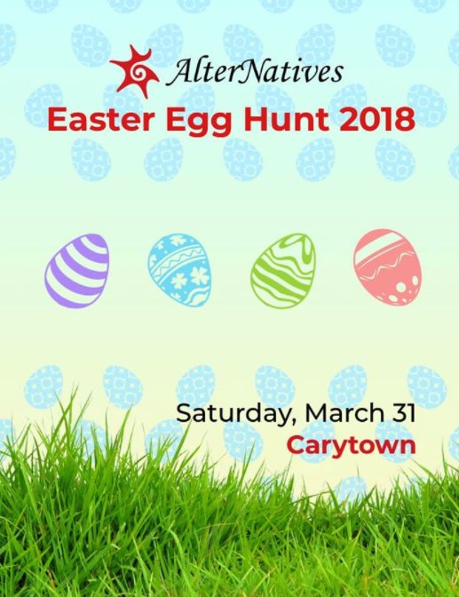 💚Mark your calendars for the <a href="/AlterNativesRVA/">AlterNativesBoutique</a> #easteregghunt this Saturday March 31st!

 💕🐣 find the hidden 50 eggs with the #alternativesboutique logo scattered throughout Carytown 
💛🐰 Redeem your prize at the Alternatives Boutique store! 🐇

facebook.com/alternativesbo…