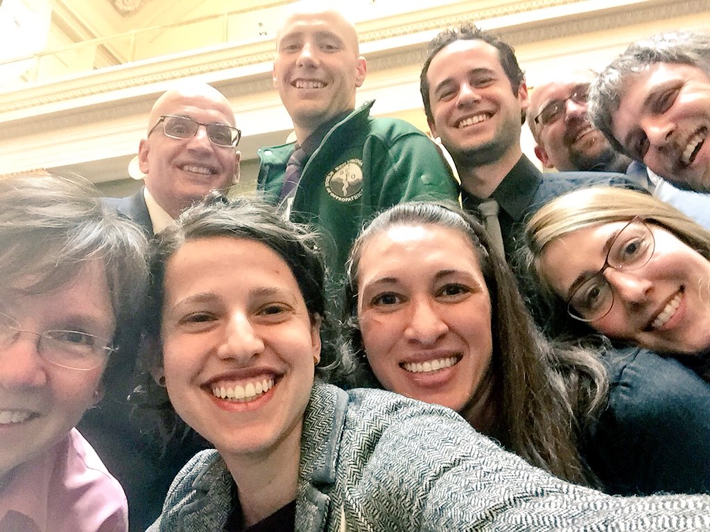 BrownEMRes's tweet photo. RI Advocacy Day! Thanks to rockstar PGY-3 @SPMD16 and his @KentEMRP collaborators for organizing an inspiring and educational day. We met with RI Medical Society lobbyist, Drs. Cummings, Feden and Cirillo, and took a tour of the Capitol. @EmergencyDocs #speakout #senateselfie https://t.co/DymEUgUo7M