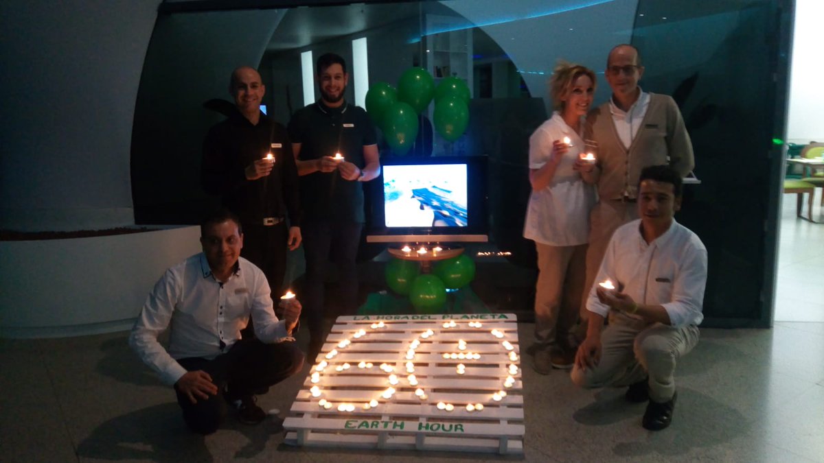 RaulAlvarezGal1's tweet photo. Celebrando la Hora del Planeta #meliabenidorm#meliamed https://t.co/wYN9Agu3pL
