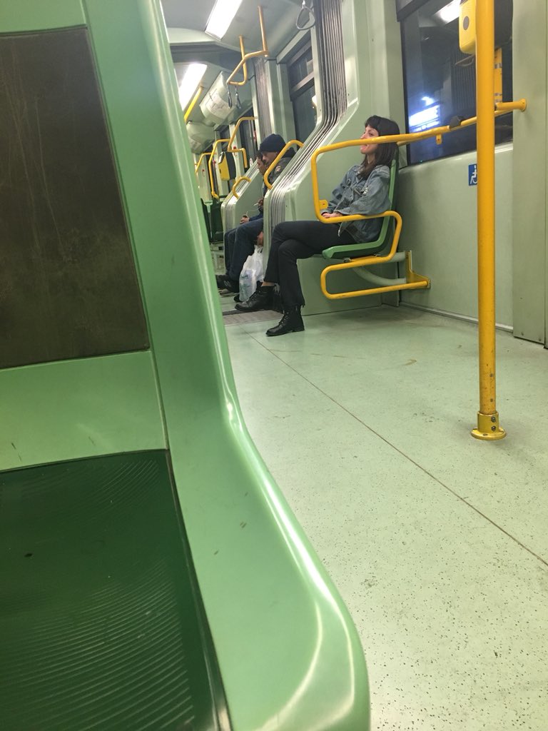 Non ti fidar di un tram a mezzanotte, se c’è la luna non ti fidar #roma