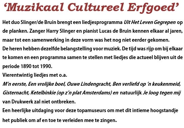 Drukwerkbv's tweet photo. Eens iets anders dan de Matthäus-Passion om de goede vrijdag echt goed te maken! Harry Slinger en Lucas de Bruin in Theater de Mess Adriaan Dortsmanplein 1B 1411RC Naarden #demess.nl/agenda/harry-slinger/ https://t.co/MbKfYbrMNZ