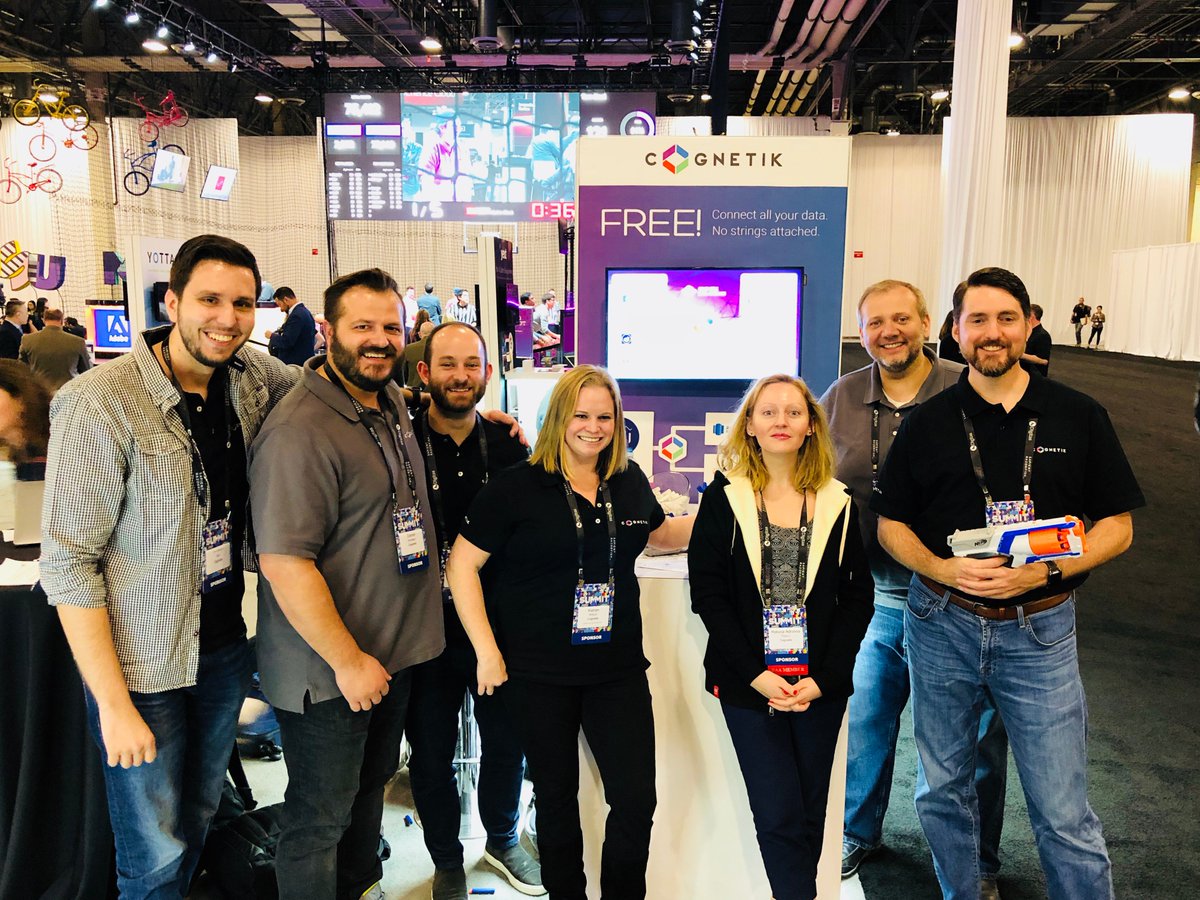 cognetik's tweet photo. 7 of us attending the #adobesummit2018, but hundreds of thousands reading our live coverage! Excited to blog &amp; tweet about our experience here. Expect at least 5 more articles in the next 24 hours. Safe travels back home everyone!   #digital #marketing #adobesummit #AdobeLive https://t.co/LYtVehguyU