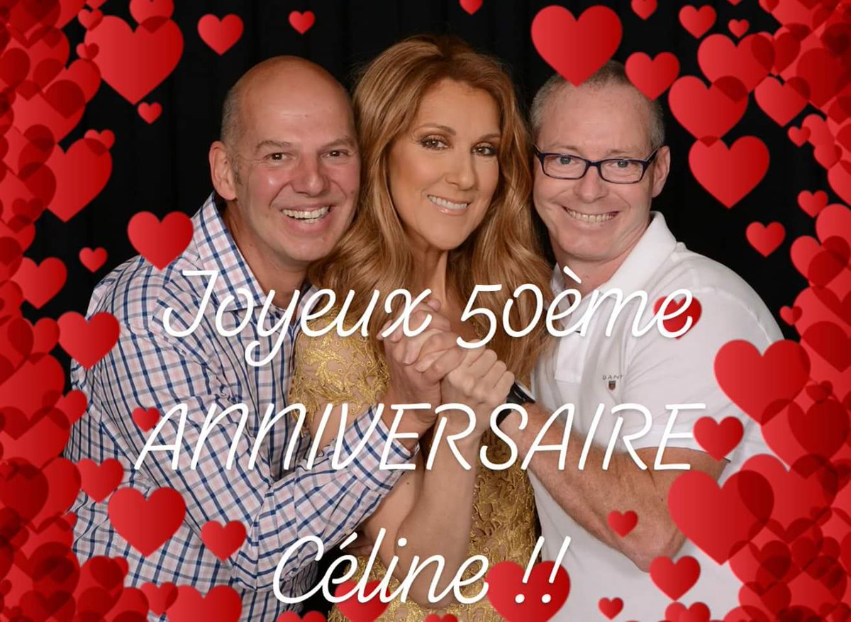 Yan06nice's tweet image. Très, Très JOYEUX 50ème ANNIVERSAIRE @celinedion
Tes Fans qui pensent à Toi et qui t'aiment 💞😚💞...