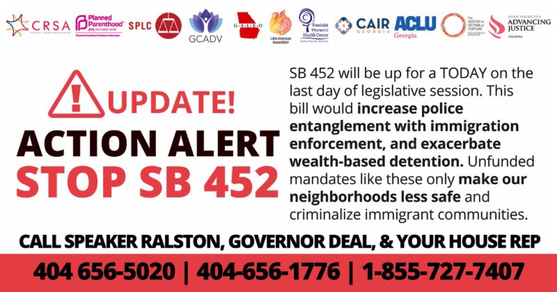 JerryGonzalez93's tweet photo. Your calls are helpful. Please call 1 (855) 727-7407 to stop GA from becoming a #PoliceState against #immigrants. This legislation goes against the values of both @amazon @facebook #AdiosAmazon #AdiosFB #iamGALEO #GALatinoVote #2018Midterms #2018election #gapol https://t.co/h96SuvmUKp