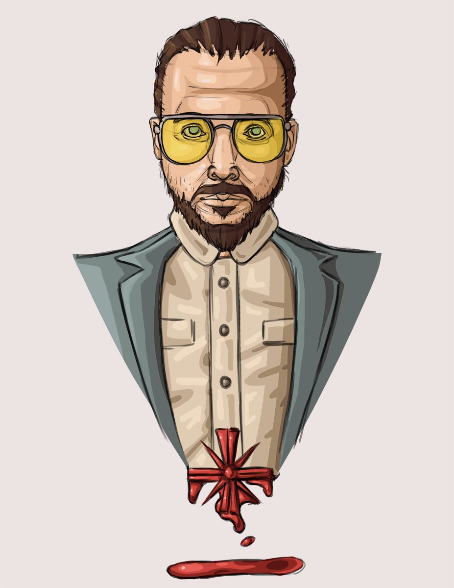 I'm going to try to post one art piece a day from now on.
This is Joseph Seed from Far Cry 5.
#FarCry5 #FarCry #Ubisoft #JosephSeed #FANART