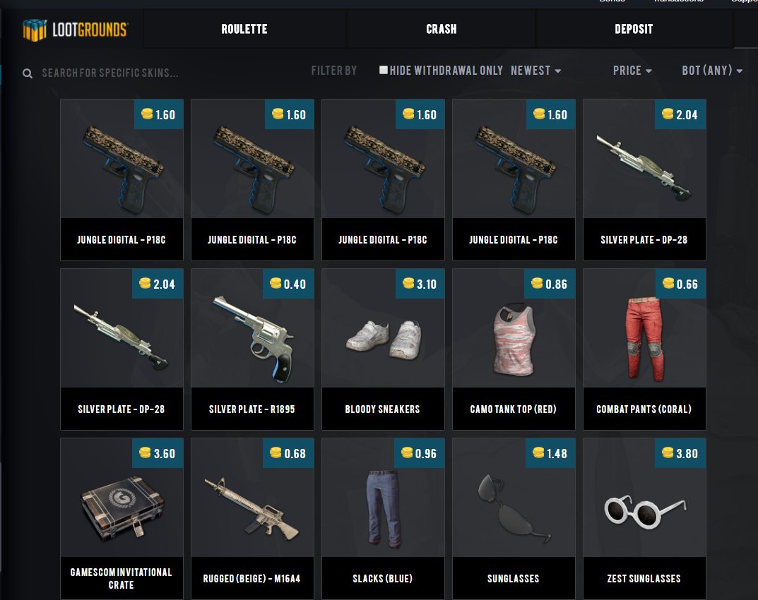 LootGrounds's tweet photo. We are slowly but surely adding the new weapon skins to our inventory. 
(more to come.)

Whats your favorite skin? We will do a nice weapon skin giveaway next!! https://t.co/IwPEnKA0Ue