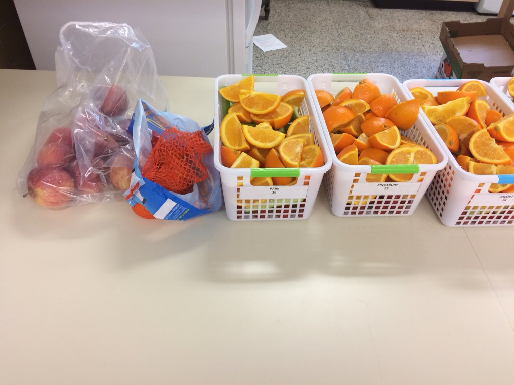From Farm to Table. Our S’s helping out organizing fresh fruit and vegetables for everyone to enjoy. #HealthyEating