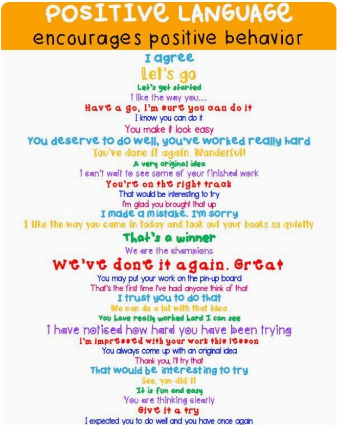 Students go further with positive reinforcement. Don't hold back with praise #acuedu_p