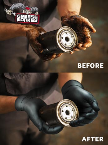 Your_GM_Gloves's tweet photo. Fixing cars can be messy business. Keep grease off your hands with Grease Monkey Disposable Nitrile Gloves. #ToolsForYourHands https://t.co/itmLG7SYF1 https://t.co/EINWUEG43J