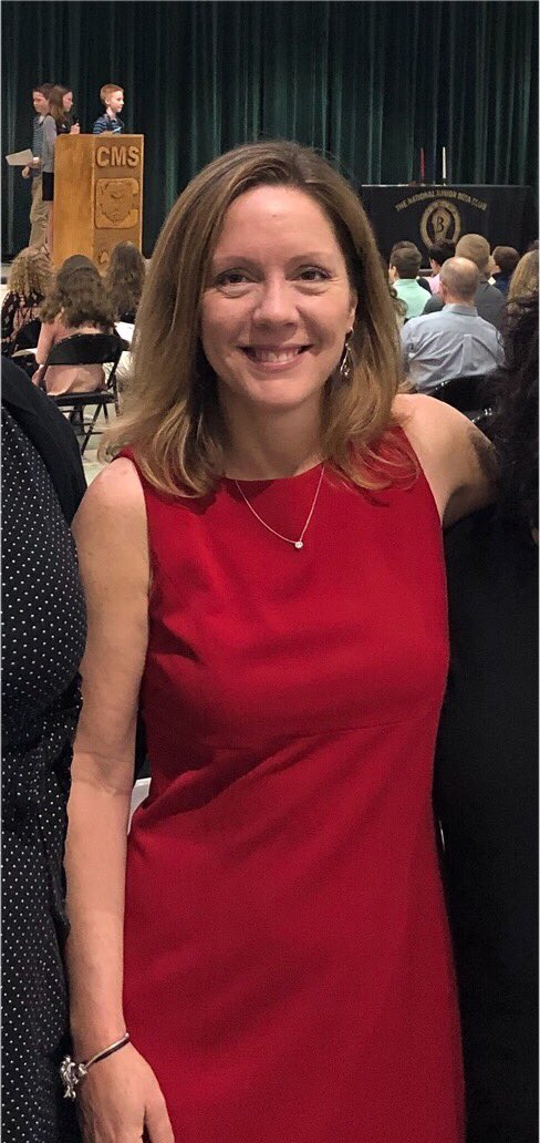 Ms. New!
Thank you for ALL you do for Creekland Middle School and, especially, the students! You did an amazing job facilitating the Junior Beta Club induction! YOU are truly an amazing teacher and an advocate for student success! 💚💙