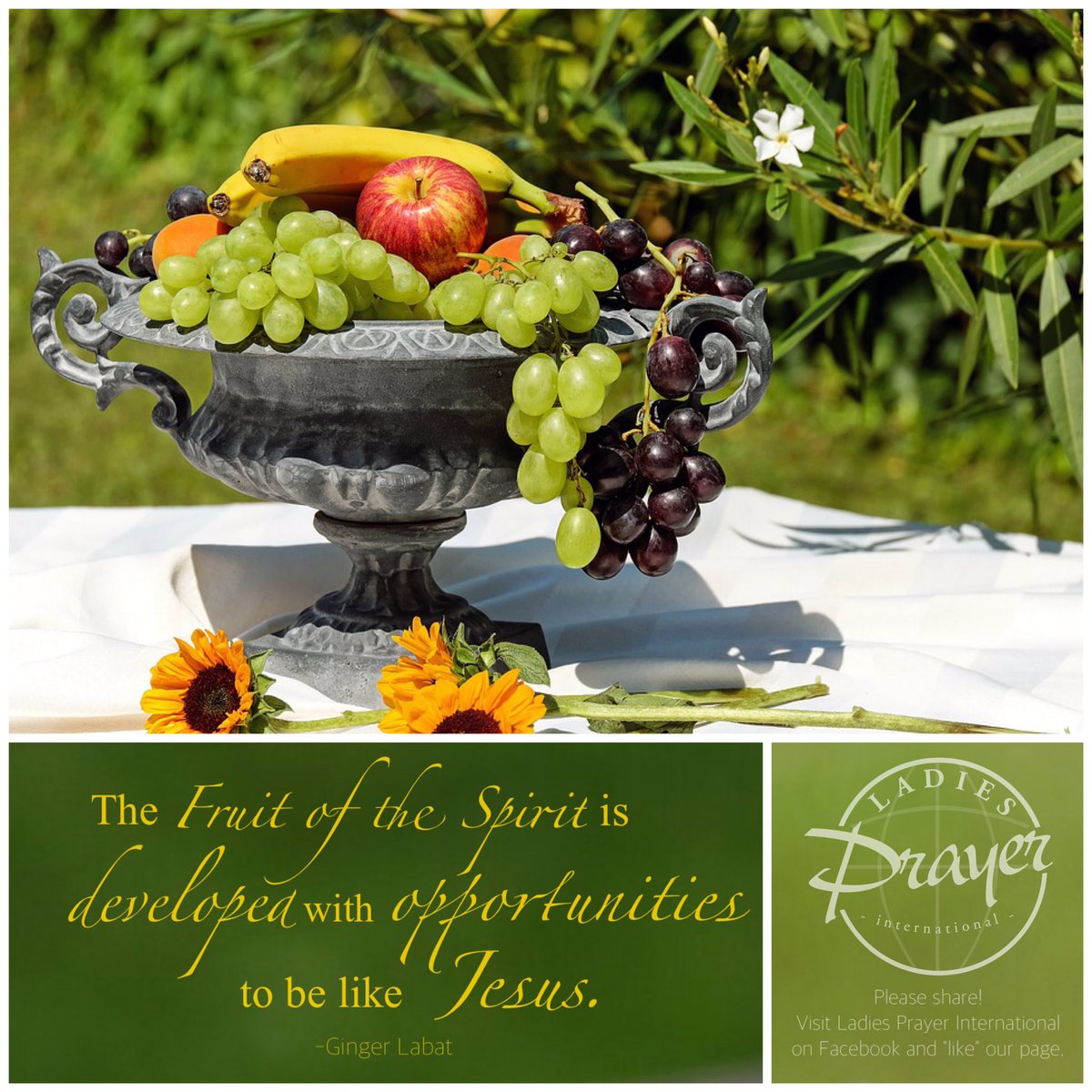 Please share! Visit ladies prayer international on Facebook and "like" our page!
m.facebook.com/ladiesprayerin…