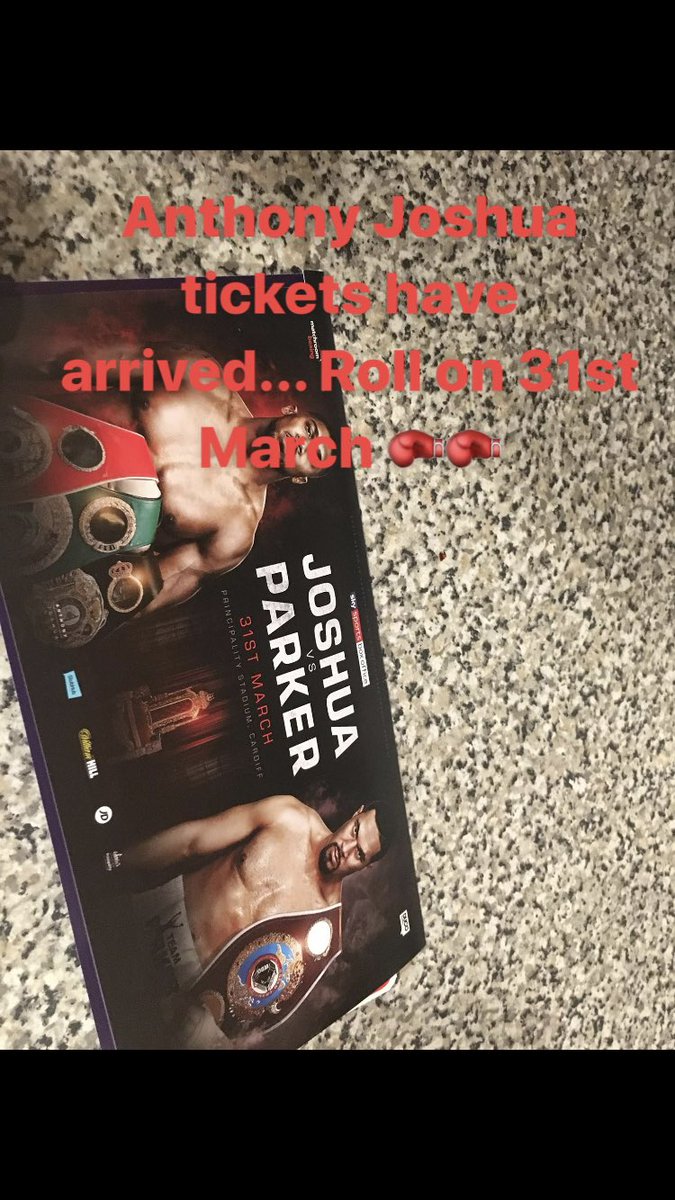 HartJamie_'s tweet photo. Tomorrow night can’t come fast enough👊🏻@anthonyfjoshua @StubHub @EddieHearn @MatchroomBoxing https://t.co/StvsNiw4Pw