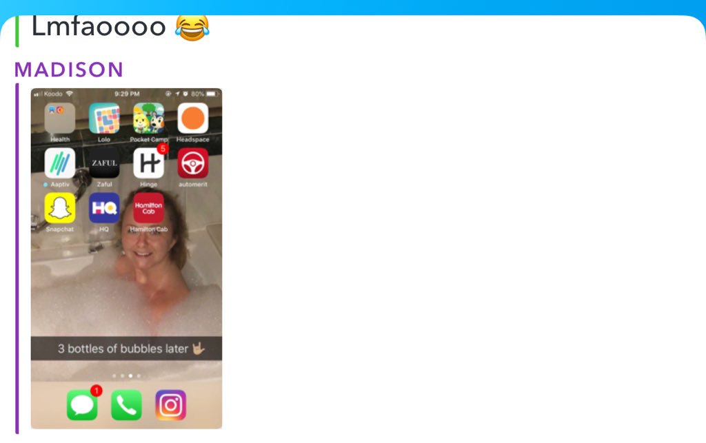 LeighaMary's tweet photo. When this is your best friends phone background 😂 it’s fine you can say it.... relationshipgoals😏 @missmadi13 https://t.co/nC5VHMwMvS