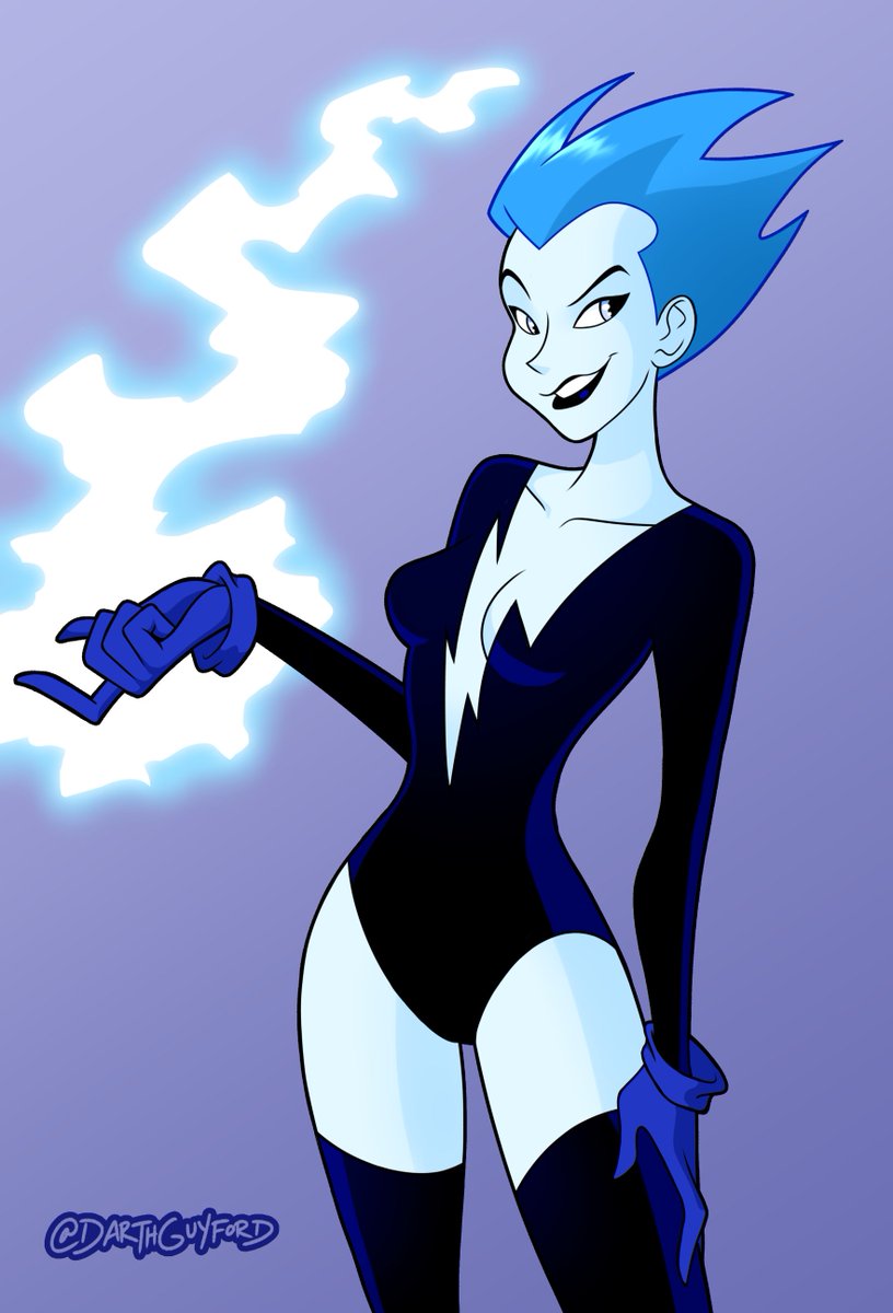 Darth Guyford on X: Commissioned drawing of Livewire from the DC Animated  Universe. #DCAU #Livewire #Art t.coHhVSORoUK1  X