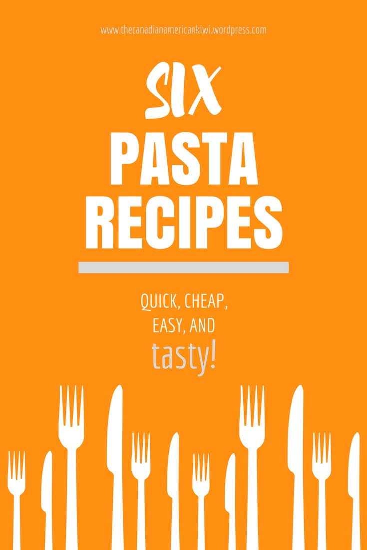 thecanadianamericankiwi.wordpress.com/2018/03/29/6-e… A few easy recipes on the blog today! #pastarecipes #easydinner #easymeal #quickdinner #dinnerideas #lifestyleblogger #foodie