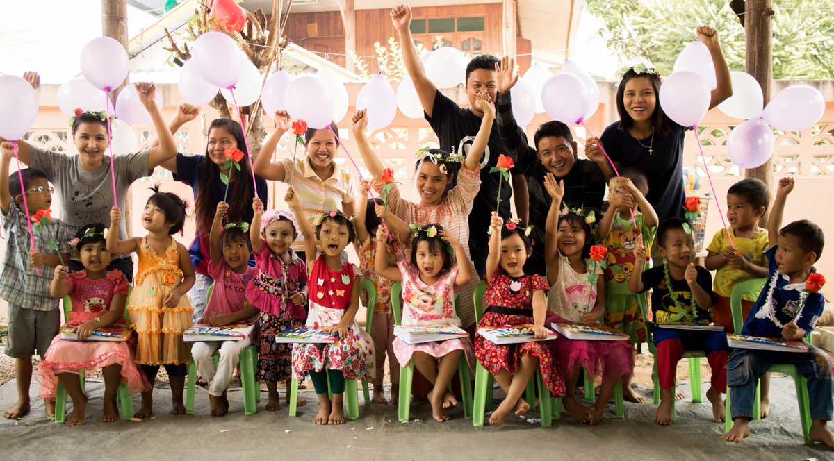 COMPASIO's tweet image. #Education matters. #Family matters. And when you can offer children an education without removing them from #home, you celebrate! These eight little guys just graduated from our Early Childhood Development Centre. #familiesnotorphanages