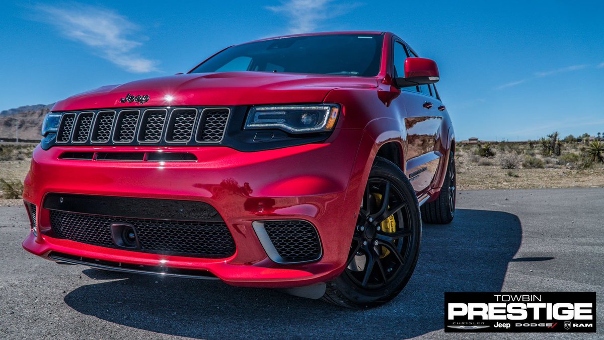 We've got the fastest SUV on the market at Prestige CJD. The #707hp <a href="/jeep/">Jeep</a> #TrackHawk . Hurry in to check them out. These won't last long! #jeep #hemi #srt #v8 #suv