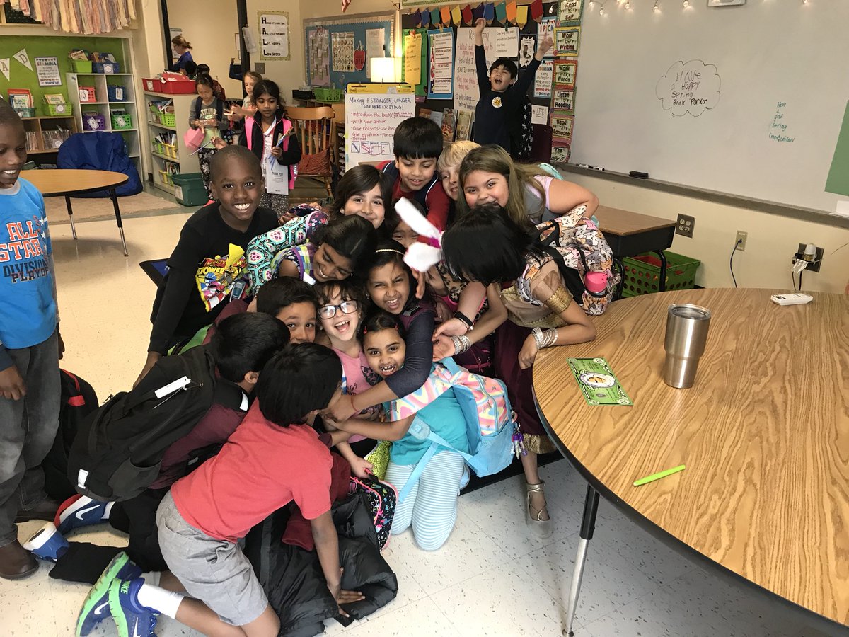 We sure will miss our sweet friend that is moving over spring break. I love these kiddos! Happy Spring Break, Sharks!